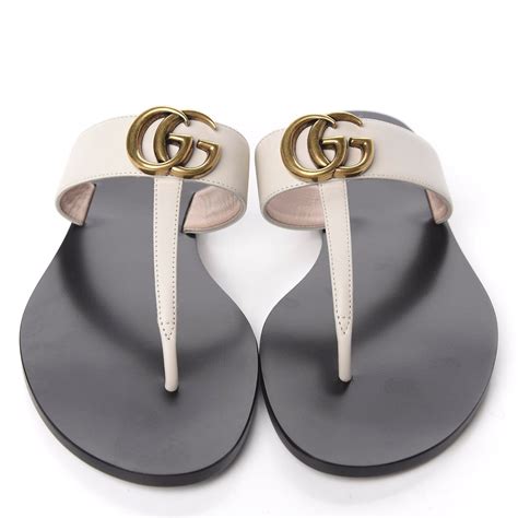 gucci gg marmont thong sandals|Gucci outlet sandals.